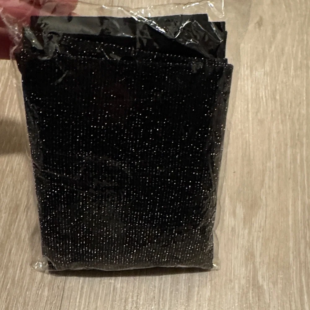 Black Metallic Sparkle Tights NEW 🏷️